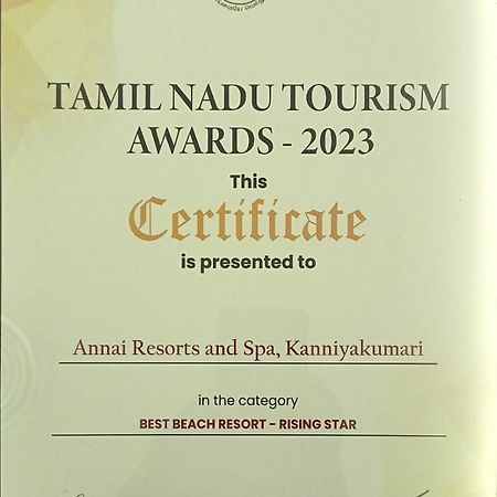 Annai Resorts & Spa Kanyakumari Exterior photo